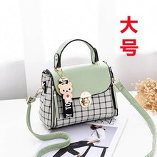 將圖片載入圖庫檢視器 JM-123 新款韓版漂亮小方包條紋斜挎包休閒單肩斜挎迷你小包 女包

