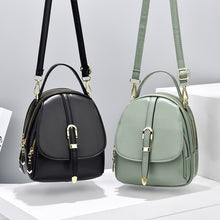 將圖片載入圖庫檢視器 JM-087 新款學生韓版簡約小包單肩多功能軟皮洋氣雙肩包女小背包 女包
