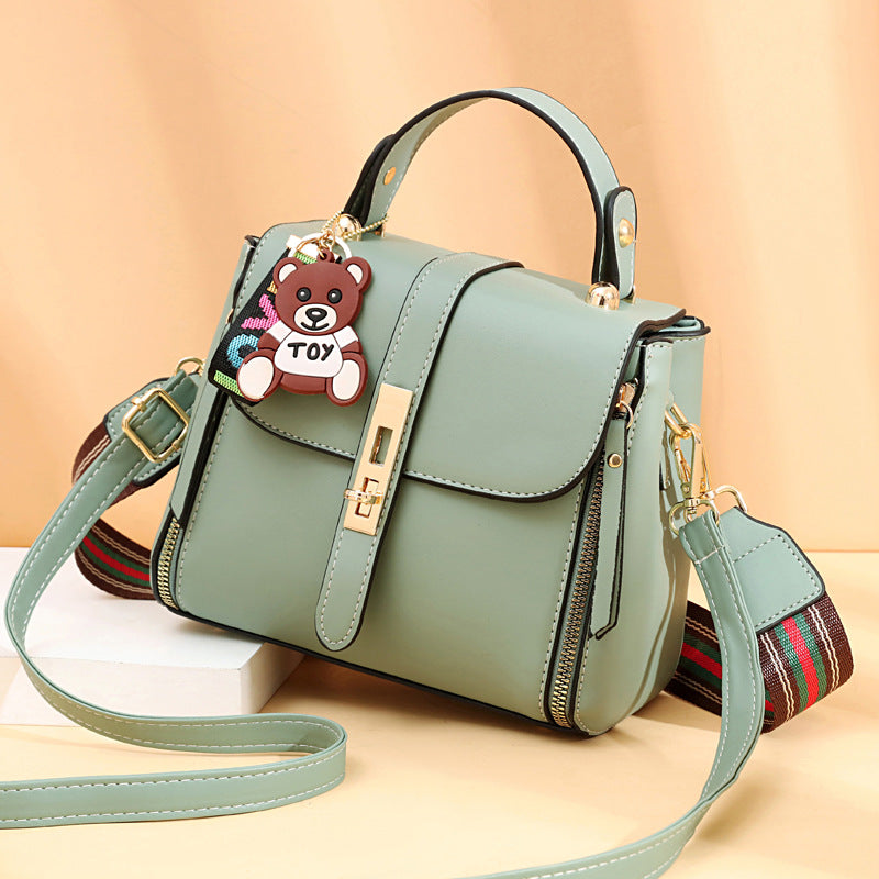 JM-067 秋冬新款網紅時尚小方包鏈條手提單肩 女包