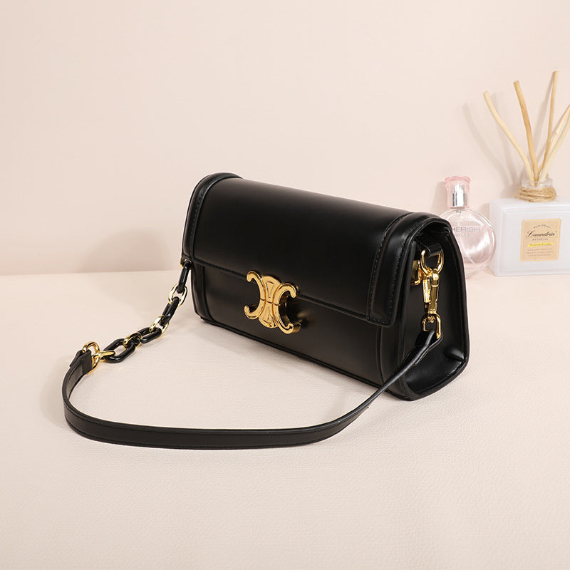 JM-282 新款潮法國質感包簡約百搭法棍包小眾設計女斜挎 女包