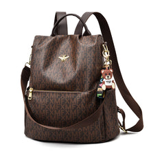 將圖片載入圖庫檢視器 JM-045 新款時尚皮潮大容量女士背包學生書包電腦包 女包
