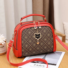 將圖片載入圖庫檢視器 JM-088 新款潮時尚手提格子小方包小眾單肩劍橋包 女包

