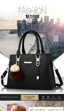 將圖片載入圖庫檢視器 JM-196 新款斜挎包大容量大氣單肩手提包時尚大包 女包
