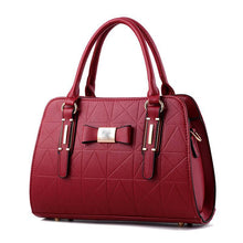 將圖片載入圖庫檢視器 JM-142 新款波士頓女包歐美風範手提包單肩斜挎包 女包
