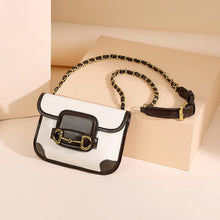 將圖片載入圖庫檢視器 JM-277 新款潮網紅百搭馬鞍包單肩包小眾設計感鏈條包 女包
