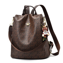 將圖片載入圖庫檢視器 JM-045 新款時尚皮潮大容量女士背包學生書包電腦包 女包
