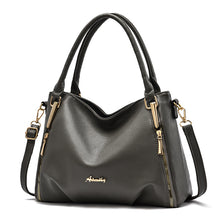 將圖片載入圖庫檢視器 JM-247 新款時尚大包單肩斜跨包軟皮手提大容量包 女包
