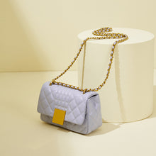 將圖片載入圖庫檢視器 JM-276 新款潮小包小香風時尚菱格鏈條包百搭斜挎 女包
