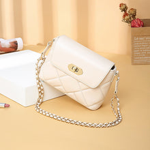 將圖片載入圖庫檢視器 JM-299 新款潮網紅百搭單肩斜挎小眾設計菱格鏈條包時尚小包 女包
