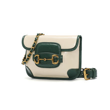 將圖片載入圖庫檢視器 JM-277 新款潮網紅百搭馬鞍包單肩包小眾設計感鏈條包 女包
