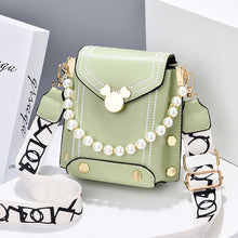 將圖片載入圖庫檢視器 JM-235 新款時尚網紅撞色手機斜挎包百搭小方包 女包
