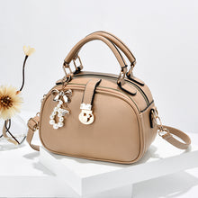 將圖片載入圖庫檢視器 JM-155 新款時尚夏天法國質感手提單肩斜挎包時尚設計感小包 女包
