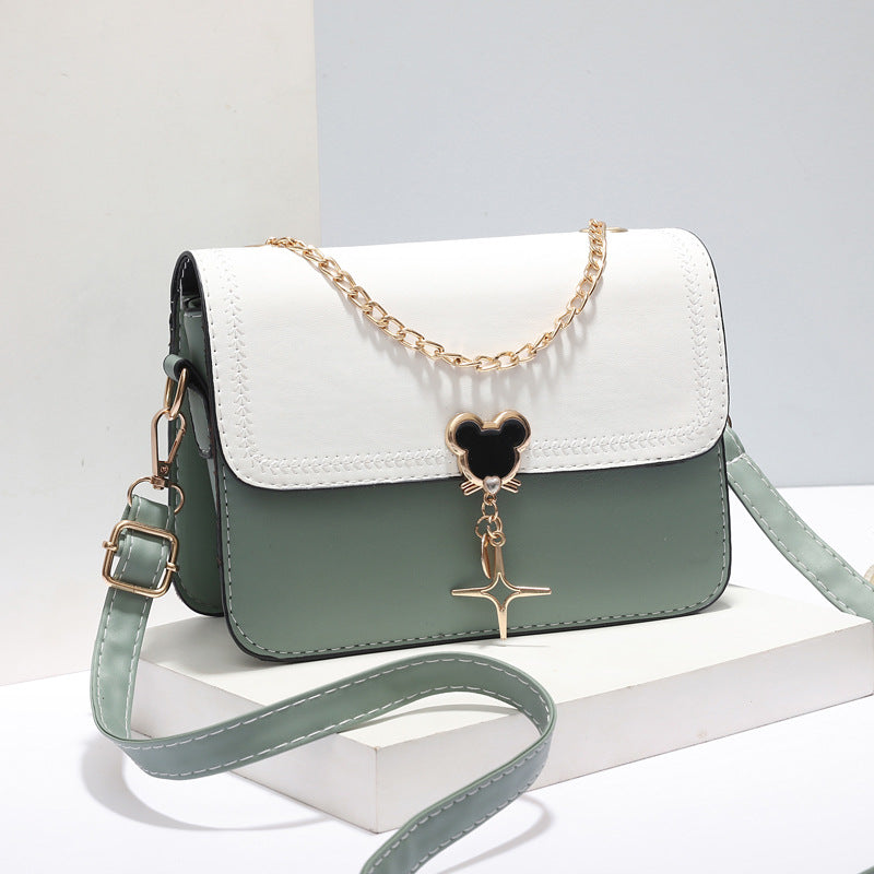 JM-102 新款時尚女士小方包質感簡約斜挎單肩 女包