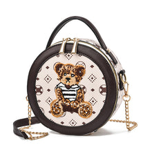 將圖片載入圖庫檢視器 JM-170 新款夏季時尚圓形女包鏈條包單肩斜挎包 女包

