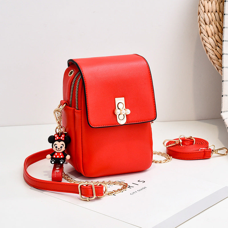 JM-048 新款女包簡單大氣斜挎小包包女士時尚迷你手機包 女包