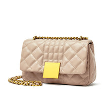 將圖片載入圖庫檢視器 JM-276 新款潮小包小香風時尚菱格鏈條包百搭斜挎 女包
