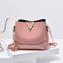 將圖片載入圖庫檢視器 JM-215 新款潮時尚寬肩帶斜挎包單肩水桶包 女包
