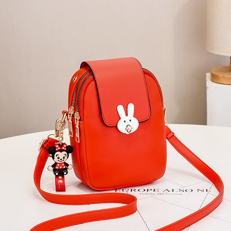 JM-046 新款小包迷你多層女包放零錢手機包斜挎包 女包