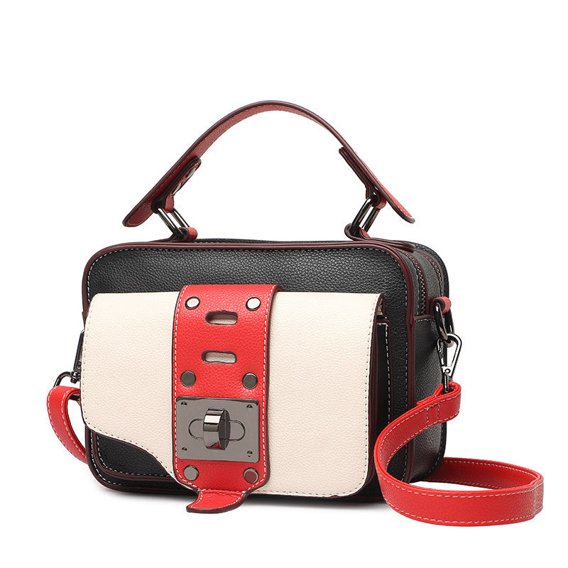 JM-278 新款小眾韓版時尚潮百搭斜挎包單肩包小方包手提 女包