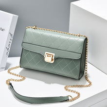 將圖片載入圖庫檢視器 JM-179 新款潮時尚斜挎包單肩小方包菱格鏈條包 女包

