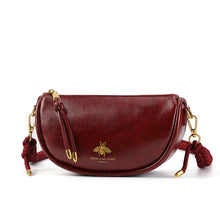 將圖片載入圖庫檢視器 JM-279 新款時尚百搭斜挎包小眾設計腰包復古餃子包 女包
