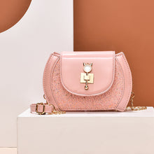 將圖片載入圖庫檢視器 JM-193 新款時尚斜挎包女洋氣單肩包菱格鏈條包 女包
