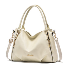 將圖片載入圖庫檢視器 JM-247 新款時尚大包單肩斜跨包軟皮手提大容量包 女包
