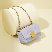 將圖片載入圖庫檢視器 JM-276 新款潮小包小香風時尚菱格鏈條包百搭斜挎 女包
