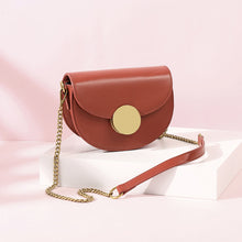 將圖片載入圖庫檢視器 JM-285 新款潮百搭ins時尚鏈條小包斜挎女包小眾設計馬鞍包 女包
