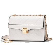 將圖片載入圖庫檢視器 JM-179 新款潮時尚斜挎包單肩小方包菱格鏈條包 女包
