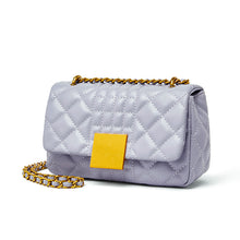 將圖片載入圖庫檢視器 JM-276 新款潮小包小香風時尚菱格鏈條包百搭斜挎 女包
