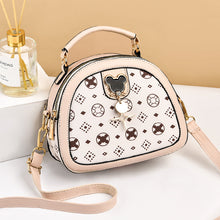 將圖片載入圖庫檢視器 JM-089 新款潮秋季時尚圓形女包鏈條包單肩斜挎包 女包
