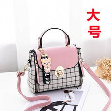 將圖片載入圖庫檢視器 JM-123 新款韓版漂亮小方包條紋斜挎包休閒單肩斜挎迷你小包 女包
