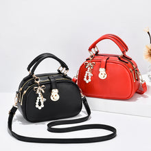 將圖片載入圖庫檢視器 JM-155 新款時尚夏天法國質感手提單肩斜挎包時尚設計感小包 女包
