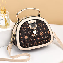 將圖片載入圖庫檢視器 JM-089 新款潮秋季時尚圓形女包鏈條包單肩斜挎包 女包
