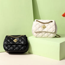 將圖片載入圖庫檢視器 JM-275 春夏新款潮百搭時尚斜挎菱格小香風鏈條小包 女包
